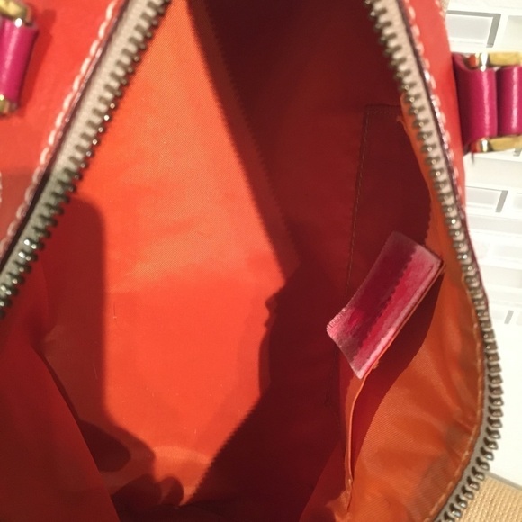 Etro Milano Canvas & Leather Barrel Bag w Dustbag - Picture 11 of 14